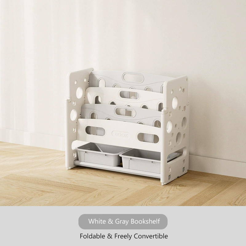 White&Gray Bookshelf