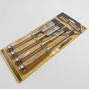 Đa-Kích Thước Chuyên Nghiệp DIY Công Nghiệp Chế Biến Gỗ Phẳng Chisels Set Mảnh CR-V Lưỡi Sồi Xử Lý - Product Image 5