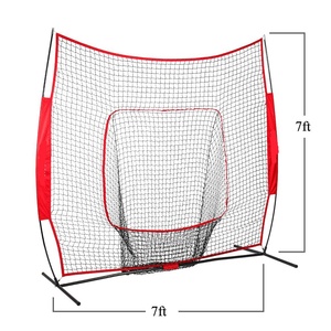 Commercial Grade Heavy Duty Baseball&amp;Softball Practice <strong>Net</strong> with Strike Zone