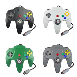 Vendita calda per Nintendo N64 gamepad controller con cavo USB N64 controller e grilletto di controllo delle vibrazioni leva - Product Image 3