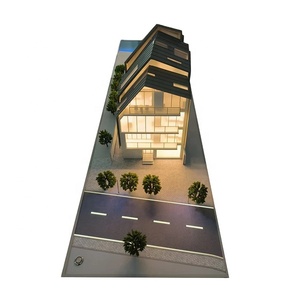 建筑アパートデザインのための3Dミニチュア建物モデル - Product Image 2