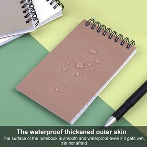 Paquete de 6 Cuadernos de bolsillo, Bloc de notas pequeño, libros de notas universitarios, libros de notas, diarios para estudio y notas - Product Image 5