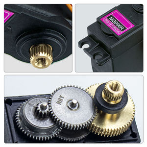 Mg996R Mg996 15kg Servo für RC-Modell Raspberry Pi Robotics & Education Robot Servomotor für Arduino 90 180 360-Grad-Motor
