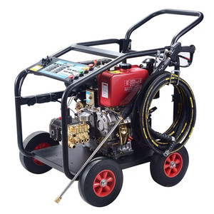 15hp 300bar 휘발유/가솔린 엔진 고압 청소기 워터 제트 청소 세탁기 세차 93 고객 필요