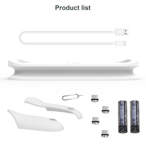 JYS-OC006 Charging Dock <strong>Kit</strong> for Oculus Quest <strong>2</strong> VR Controller Batteries Cover USB-<strong>C</strong> Connector Display Charger Stand Station Set