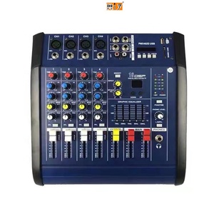 คอนโซลเครื่องผสมสัญญาณเสียงระดับมืออาชีพ pmx ซีรีส์ USB 4/6/8ช่อง B & T เครื่องผสมเสียงในสตูดิโอผสมเสียง - Product Image 1