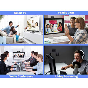 Seguimiento automático Webcam Cámaras Chat Web Cam 1080P 2K Webcams Full Hd para PC de escritorio Precio Transmisión en vivo Computadora Usb Vino - Product Image 6