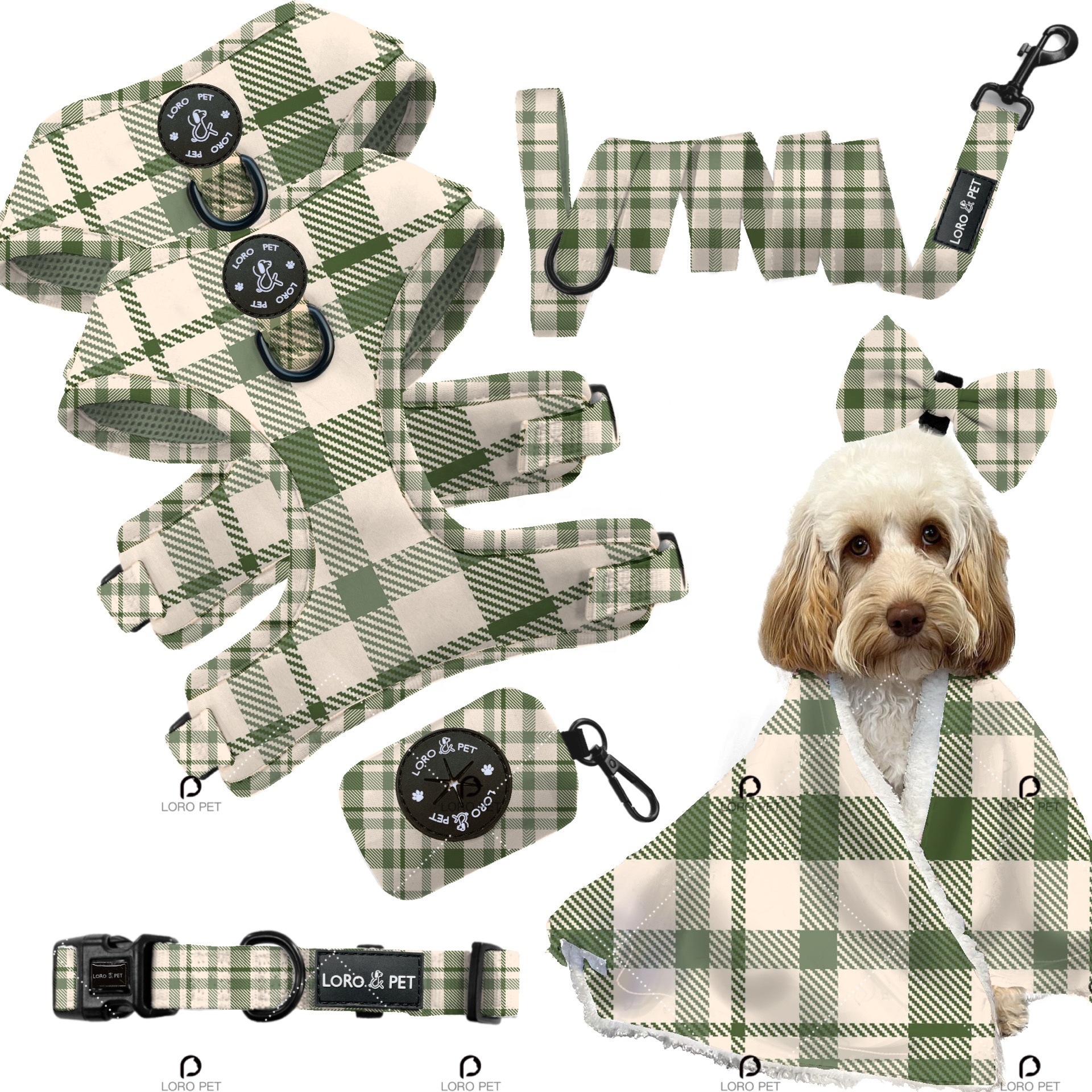 arnés de neopreno para perros