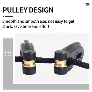 Tiro con arco Ballesta Cocking Rope Stringer T Handle Crossbow Draw Assist Crossbow Pull Cord Cuerda Cocker String Assist Tool - Product Image 3
