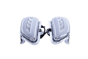 Đèn LED báo rẽ phía trước ống kính màu đen ABS hiệu suất cao dành cho Honda Goldwing GL1800 2001-2017 F6B 2013-2017 - Product Image 5