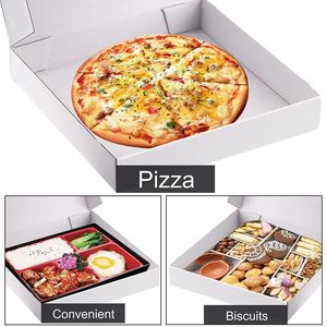 Detroit Style Pizza <strong>Box</strong> Kraft Triangle Shipping <strong>Box</strong> Reusable Pizza Carton <strong>Box</strong> Design - Product Image 2