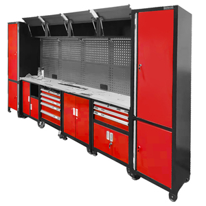 高档车库汽车维修储物使用工具箱车间工作台工具角 - Product Image 4