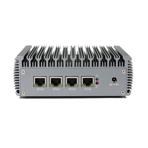 PFSense Firewall Barebone Mini computadora 4 LANs 3,0 MSATA Slot Fanless 4-LAN Industrial Firewal - Product Image 1