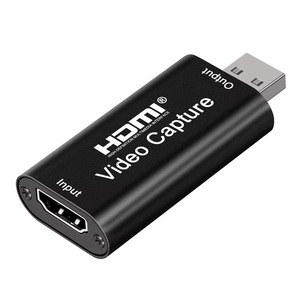 USB视频采集卡HDMI USB 2.0视频采集器记录1080P30Hz用于直播PS4游戏DVD摄像机记录 - Product Image 1