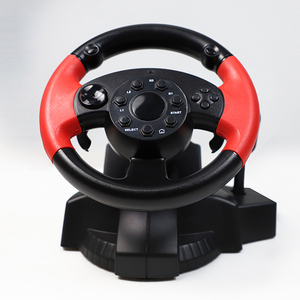 Cheap <strong>Computer</strong> Black and Red <strong>Usb</strong> Car <strong>Game</strong> <strong>Controller</strong> Android Gaming Racing Wheel Controls Pedals for PC PS2 PS3 Video <strong>Games</strong> - Product Image 2