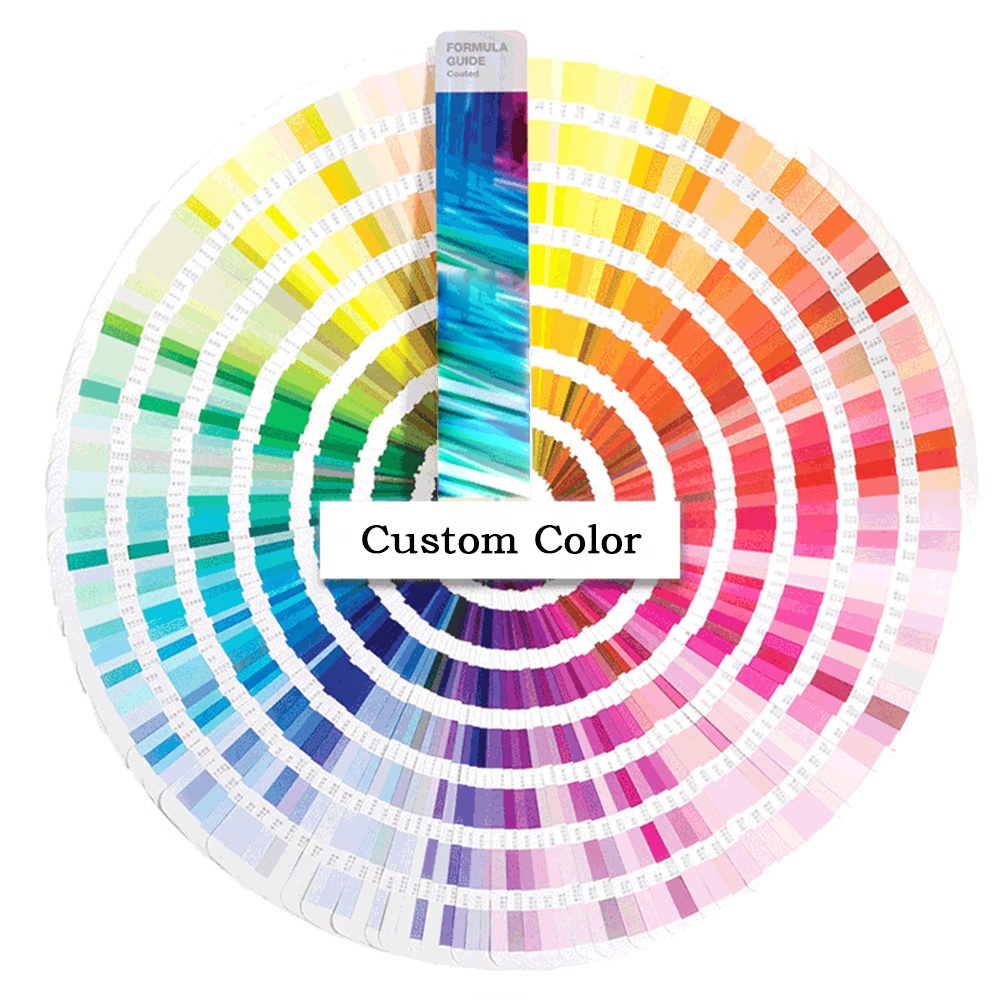 Prise en charge des couleurs personnalisées