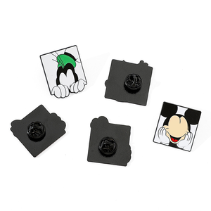 Bán Buôn Pins Phim Hoạt Hình Dễ Thương Sáng Tạo Trâm Tuyệt Vời Nhà Nhân Vật Kim Loại Huy Hiệu - Product Image 6