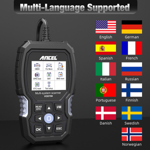 2025 scanner diagnostici automobilistici VOD700 strumenti di controllo Online Multi-sistema motore EPB TPMS ABS caratteristiche lettore di codice 1 anno - Product Image 2