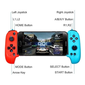 Nuove vendite Joystick Controller di gioco Wireless Gamepad per telefono cellulare Joystick elasticizzato STK-7007F per telefoni Android e IOS - Product Image 2