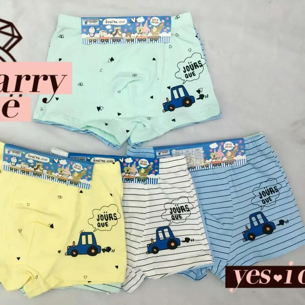Soft Organic Cotton Baby Boy Underwear Under Pants Kids Toddlers Short Pants Comfortable Infant Shorts Home Wear