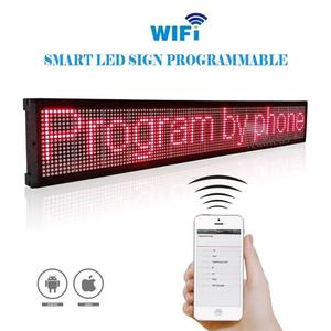 P10 Outdoor rot Farbe lauf nachricht led-bildschirm bus text led display board mit wifi steuer - Product Image 2