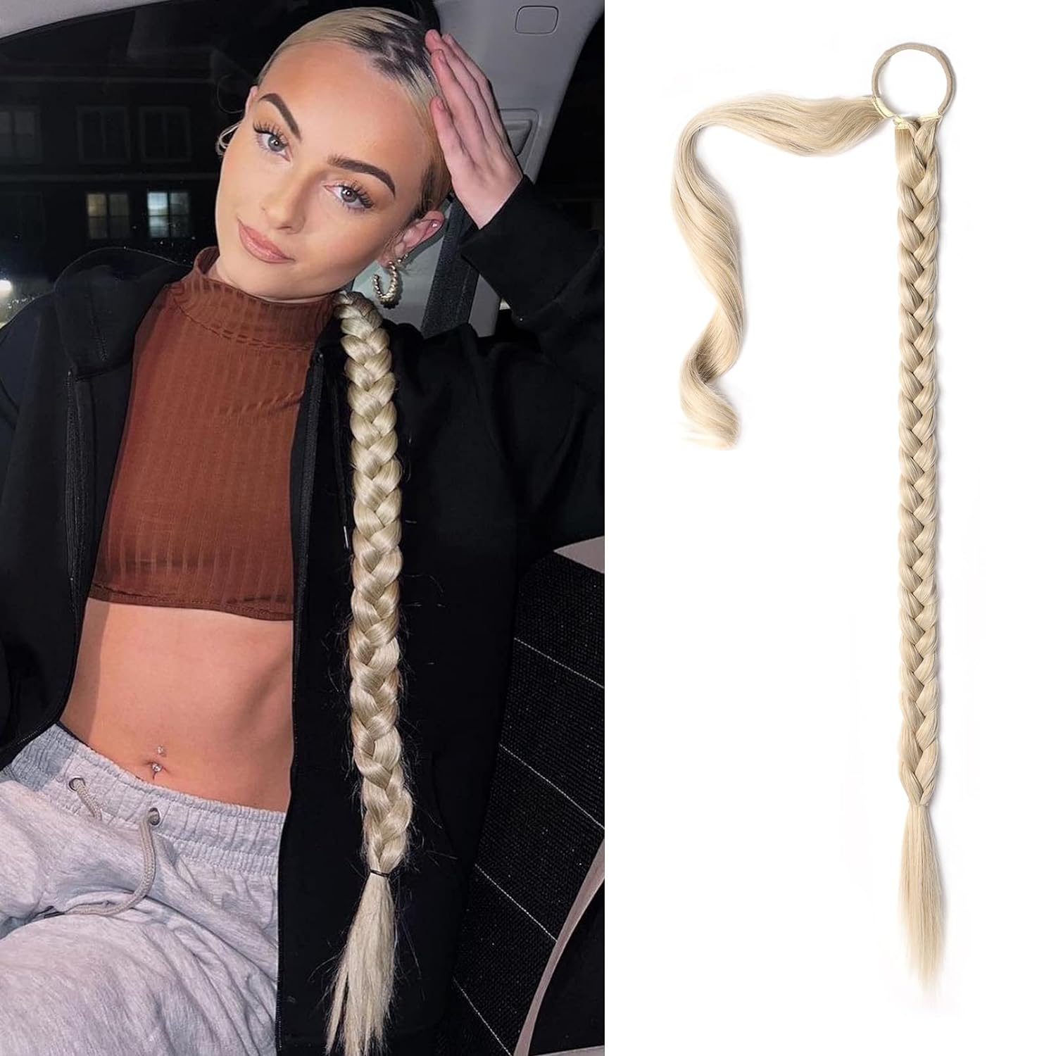 Blond platine frais