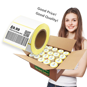 Supermarkt Elektronisch Gedrukt 38Mm * 28Mm 50Mm * 25Mm Gewicht Machine Afdrukken Digitale Weegschaal Sticker Label - Product Image 3