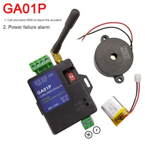 ミニインテリジェント2GバージョンGSM SMS電話警報システム電源障害と電源オフ付き全方向警報機能 - Product Image 5