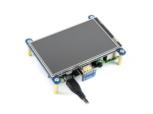 Hohe Kompatibilität Waves hare 4 Zoll resistiver Touchscreen IPS LCD-Display 480*800 Auflösung für Raspberry Pi