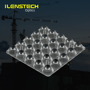 Ilenstech Светодиодный прожектор с узким 10-градусным объективом Вторичная оптика 5x5 СВЕТОДИОДНАЯ линза - Product Image 5