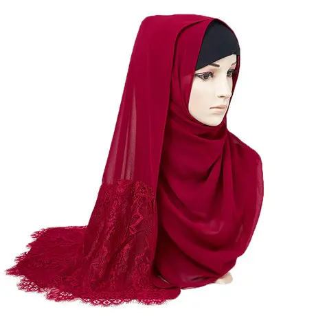 महिलाओं शिफॉन हिजाब थोक सादे 16 रंग स्टॉक में उच्च गुणवत्ता ठोस रंग शॉल शिफॉन दुपट्टा, शिफॉन 1 पीसी/opp बैग सीएन; ZHE