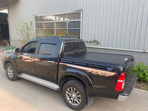 Runde yüksek kaliteli pikap alüminyum alaşımlı malzeme fabrika sert tip kapak Toyota HiLux Vigo su geçirmez fonksiyonu gövde kapakları - Product Image 4