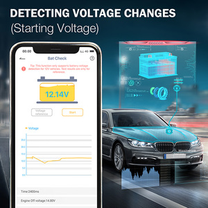 Kfz-Scanner ANCEL BD200 OBD2 Autocode-Lesegerät zur Erkennung von Spannungs änderungen Live-Datenstrom EOBD Auto Diagnostic Tools - Product Image 3