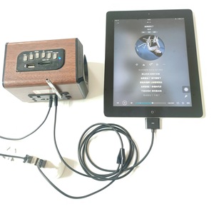 30ピンドックから3.5mmカーAUXオーディオUSB充電器ケーブル対応iPhone 3G 4G iPod Touch用プリンターIOSコンピュータバーコードSca - Product Image 2