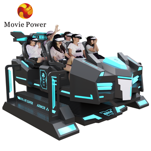 Vr Simulador Máquina Movimiento Cine Equipo Sistema Realidad Virtual Simulación 6 Vr Asientos 5D 9D Vr Cine - Product Image 3