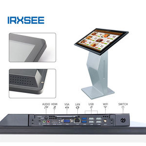 Ustom-monitor táctil LCD capacitivo para Android, pantalla táctil interactiva de 43 pulgadas con soporte