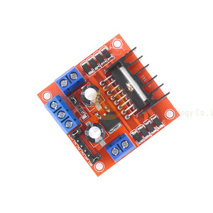 L298Nステッパーモータードライバーボードモジュールドライバーロボットスマートカー、直接挿入コンデンサー付き - Product Image 2