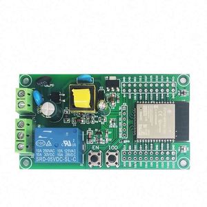 P32 scheda di sviluppo a relè singola AC90-250V scheda di sviluppo ESP32 I/O porta UART del programma di Download porta 4M Byte Flash - Product Image 3