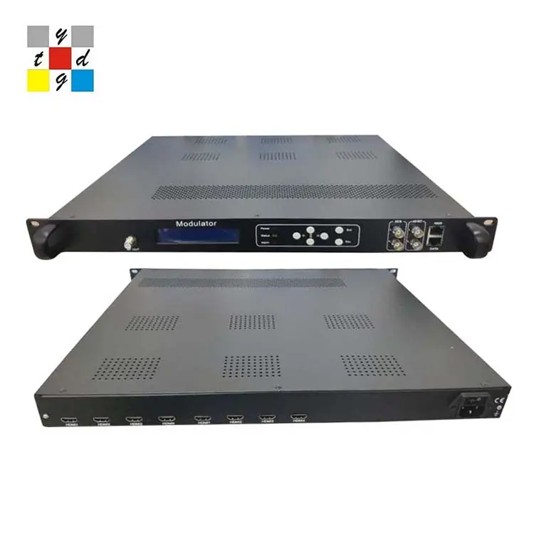 Miglior prezzo 4/8 /12/16/24 HD video codifica a RF modulatore digitale fuori DVB-C DVB-T ATSC ISDB-T