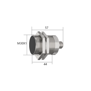 Induktiver Näherung sensor M30 mit 15mm/30mm Erfassungs bereich Doppelte Entfernungs erkennung für Metalle - Product Image 2