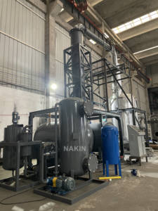 Huile à moteur usée à l'usine de recyclage d'huile moteur utilisée par machine diesel de distillation - Product Image 6