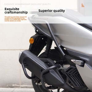 ホンダNS150GX用ワンストップ修正キットCNCアルミニウム合金防爆衝突防止グリップバンパーガードバー部品 - Product Image 4