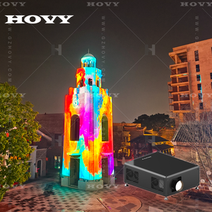 Hovy xây dựng ngoài trời 3D Lập Bản Đồ nhập vai chiếu Video lớn hiển thị màn hình thực tế phần mềm chiếu - Product Image 6