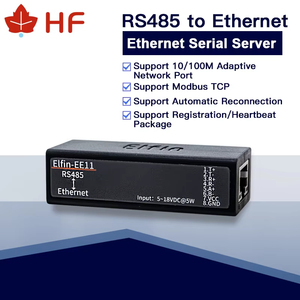 HF EE11A MINI RS485 Serial Server to <strong>Ethernet</strong> ModbusTCP Serial to <strong>Ethernet</strong> RJ45 Converter with Embedded Web Serial Server DTU - Product Image 2