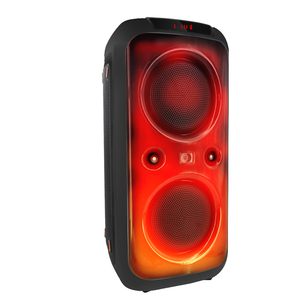 Venda quente Popular Led Colorido Luz <span class=keywords><strong>Dual</strong></span> 8 Polegada Portáteis Partido Sem Fio <span class=keywords><strong>Speaker</strong></span> <span class=keywords><strong>Bluetooth</strong></span>
