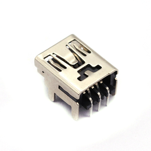 迷你USB b型5针母插座直角DIP插孔连接器插件 - Product Image 3
