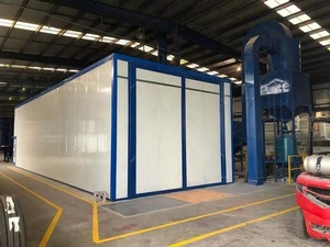 Recycling Sandblasting Room Sand <strong>Blast</strong> Cabin With Automatic Recovery System - Product Image 2