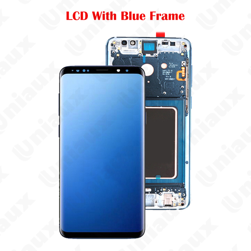 With Blue Frame
