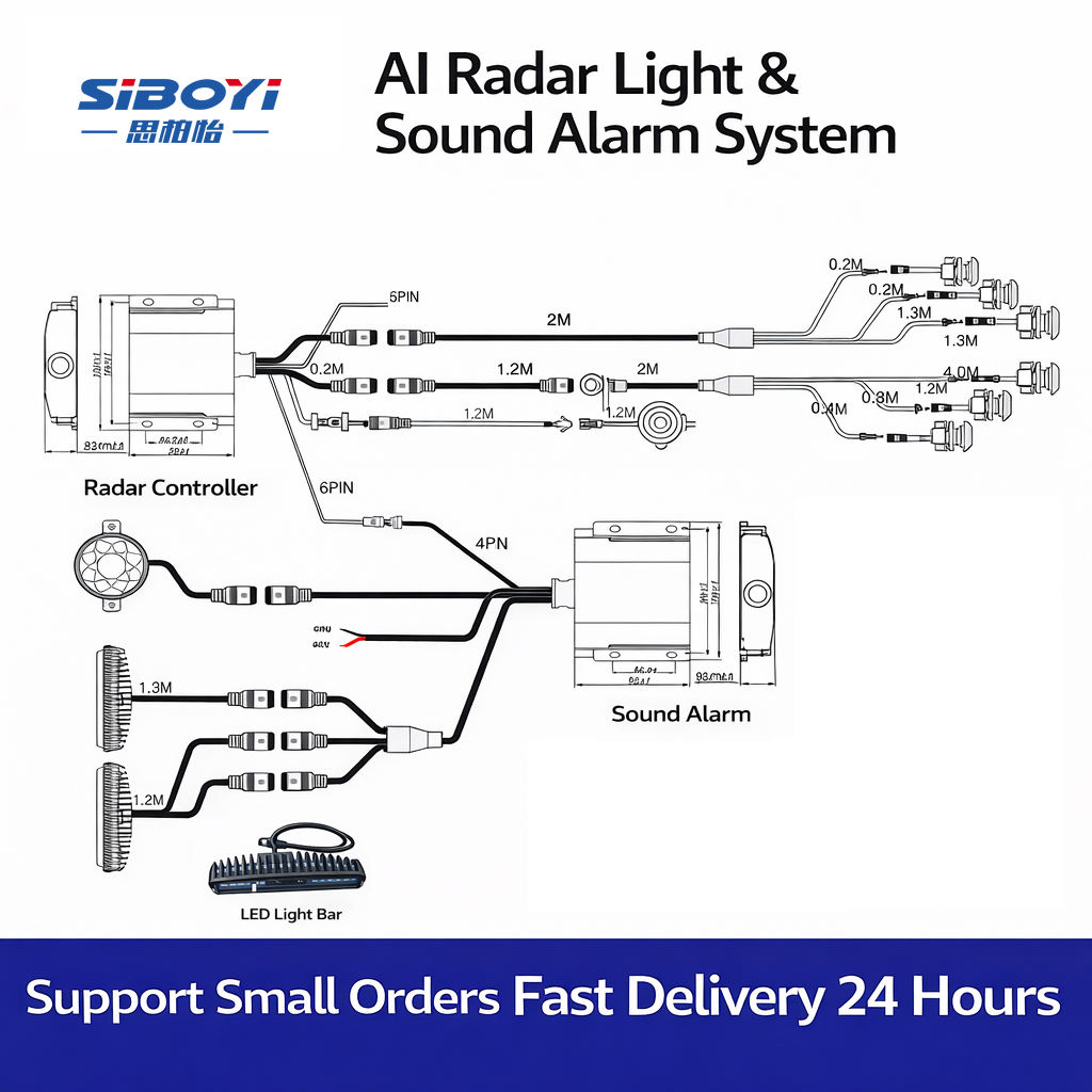 Système de surveillance de caméra pour chariot élévateur IA MD3