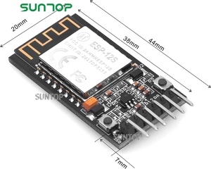 ESP8266 WiFi modülü, ESP-12S WiFi seri modülü kurulu, kablosuz verici uzaktan Port ağ geliştirme kurulu Arduino için